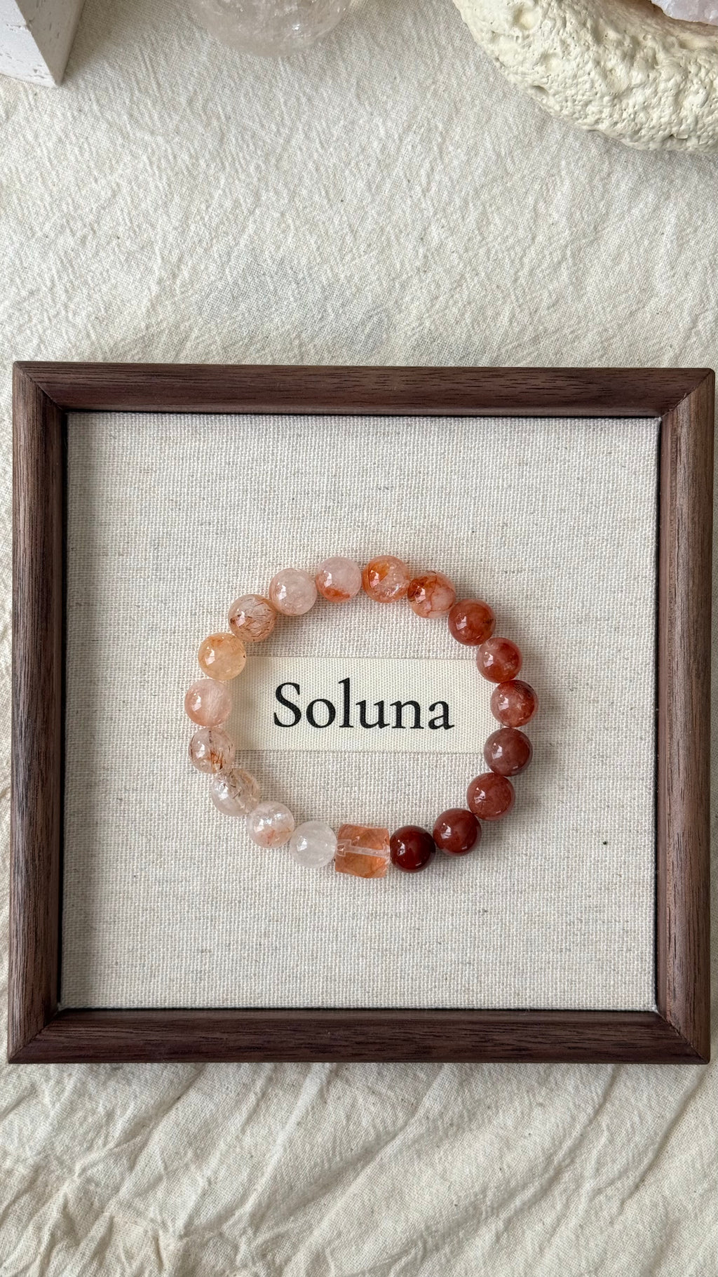 Fortunata | 12–14mm Black-Gold Super Seven & Citrine Prosperity Bracelet (Copy)