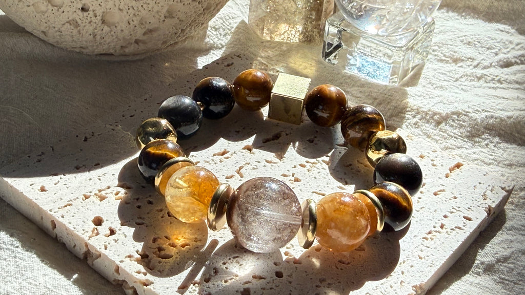 Solaris | One-of-a-Kind Abundance Energy Crystal Bracelet