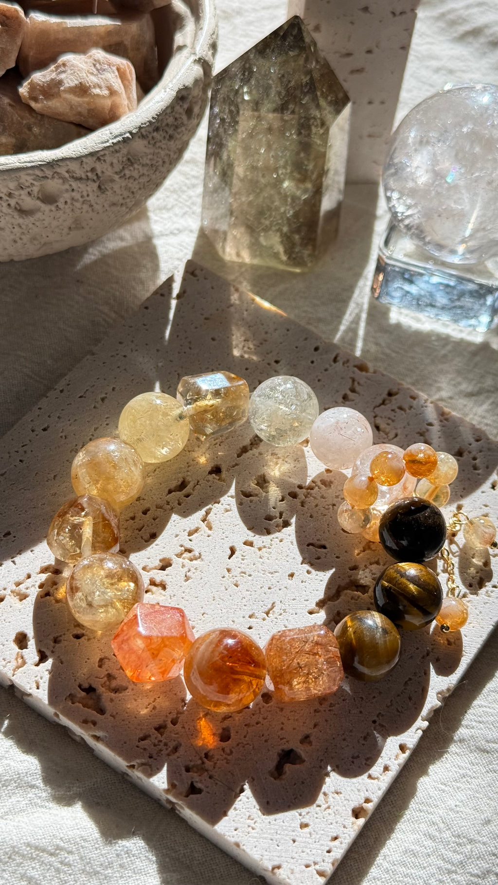 Opulent Aura | One-of-a-Kind Real Crystal Wealth Bracelet