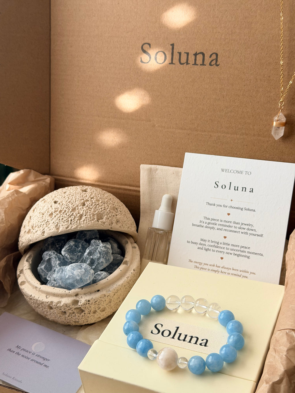 "Calm Mind" Intention Box