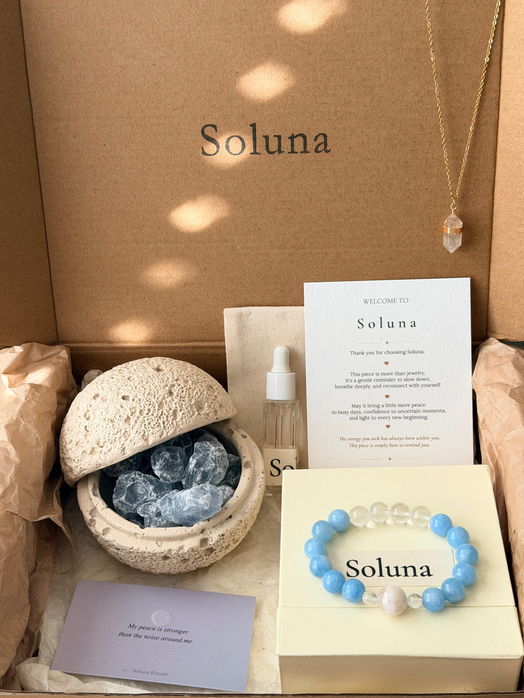 "Calm Mind" Intention Box