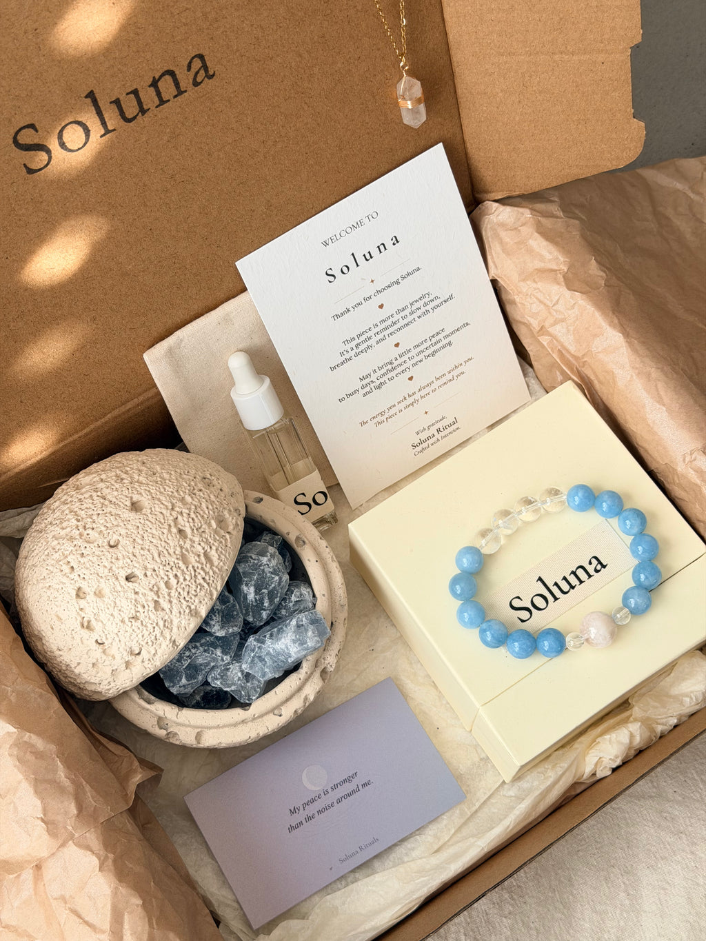 "Calm Mind" Intention Box