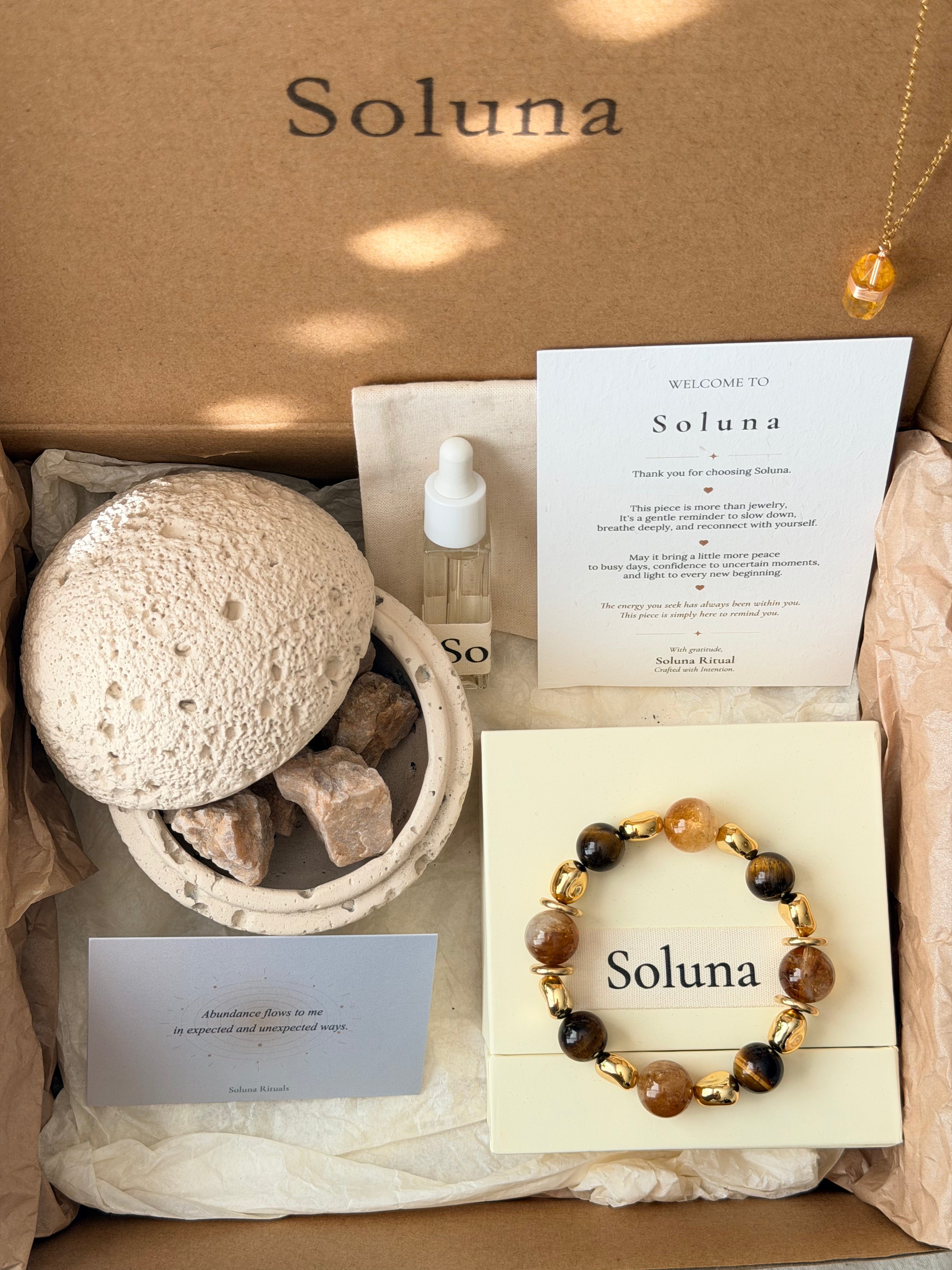 "Abundance" Intention Box
