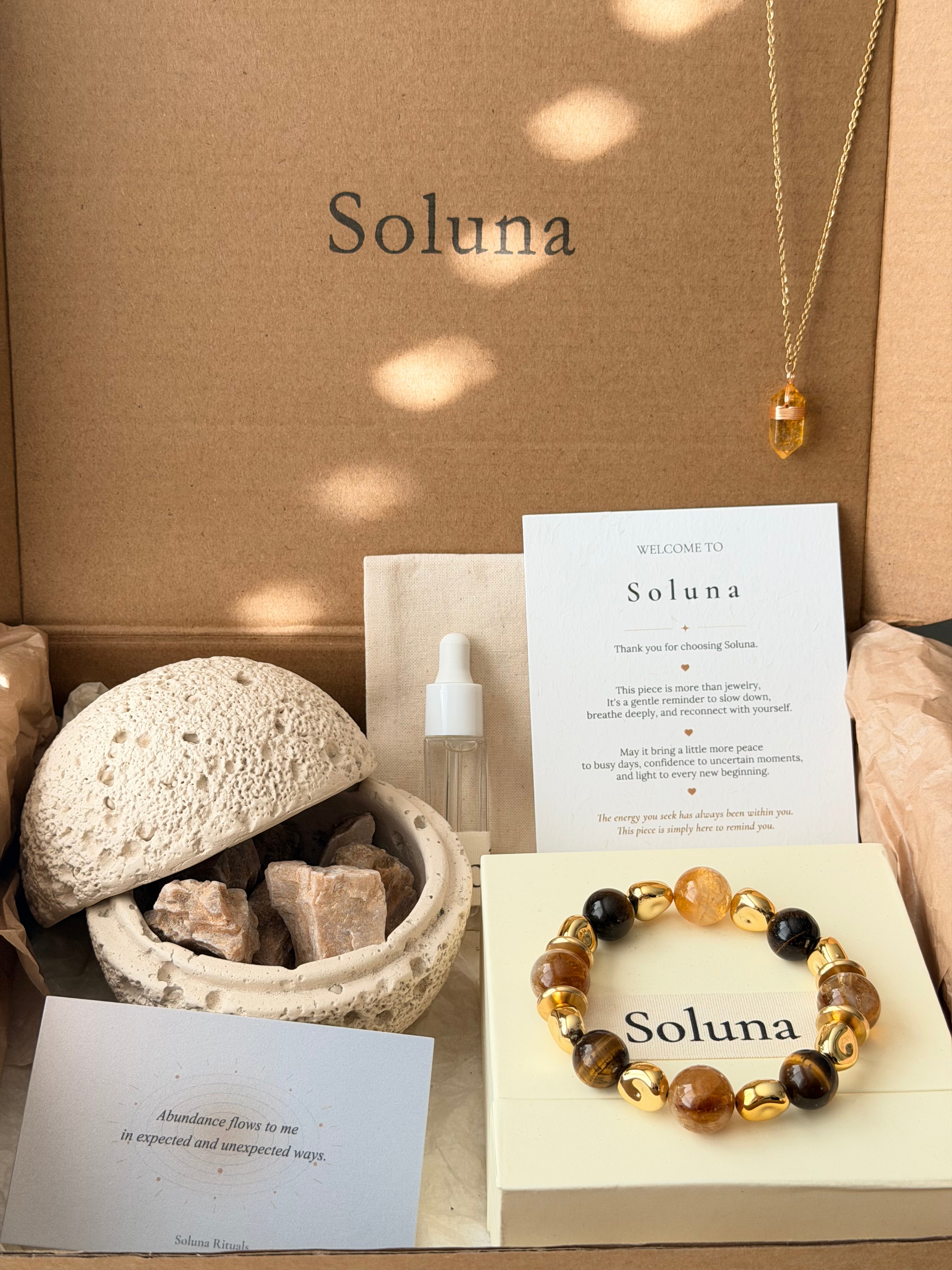 "Abundance" Intention Box