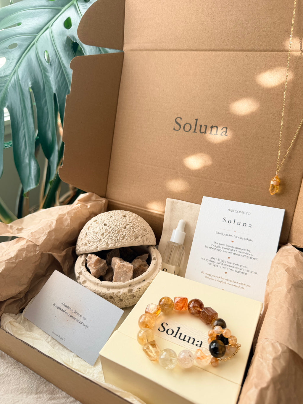"Abundance" Intention Box